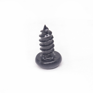 Cross-Headed Black Black <strong>Wood</strong> <strong>Screws</strong> Fixing Woodwork Assembly Furniture Construction Interior Decoration Installation - Product Image 6