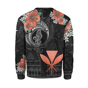 Casual manga larga Hawaii sudaderas cuello redondo suelta pulóver impreso sudadera para hombres 2025 - Product Image 2