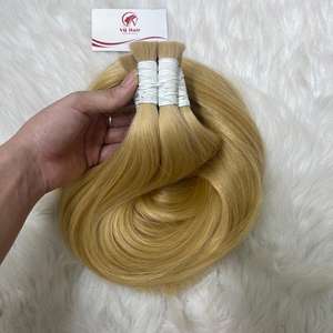 ผมต่อชาวเวียดนามแท้เครื่องต่อเป็นเส้นตรงธรรมชาติผ้าสองชั้นสำหรับผู้หญิงผิวดำทุกสีเวียดนาม - Product Image 6