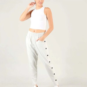 Pantalon de jogging polyvalent pour femmes avec poignets côtelés-Parfait pour les voyages, les sports et la détente à la maison - Product Image 4