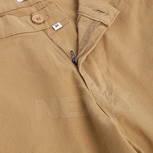 New Style Outdoor Use Casual <b>Men</b> Cargo Pants 100% Cotton Lightweight Eco-Friendly Quick Dry Breathable High Quality Solid Color - Product Image 4