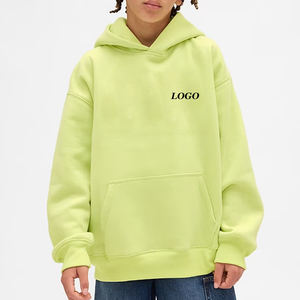 Sweat à capuche uni pour garçons, essentiel pour l'hiver, avec couture durable / Service OEM pour les acheteurs en gros, design à prix avantageux - Product Image 1