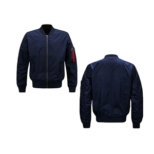 Chaquetas de bombardero de bajo precio para hombre, chaquetas de bombardero de fábrica lisas para hombre, chaquetas de bombardero de baja tasa directa para hombre - Product Image 3