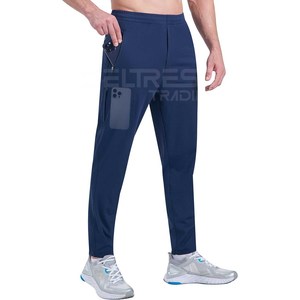 Men's Slim Fit Stretch Canvas Breathable Comfortable Lightweight <b>Drawstring</b> Flat Straight <b>Trousers</b> Stylish Casual Style Washed - Product Image 1