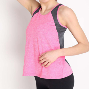 Nueva camiseta sin mangas de ejercicio Premium para mujer, ligera y absorbente de humedad, perfecta para correr, gimnasio y deportes, tarifa al por mayor - Product Image 5