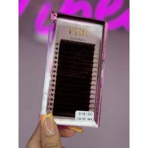 Bandejas de Extensiones de Pestañas Clásicas 0.15 Marrón - Product Image 1