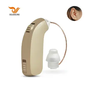 最新最小助听器机可充电专业中老年人音响放大器