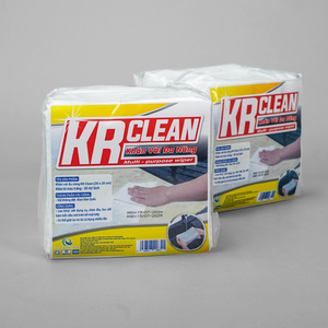 Lingettes multi-usages Krclean en tissu non tissé, jetables idéales pour la cuisine et les ustensiles taille 25x25cm disponibles en 50 ou 80 feuilles - Product Image 6
