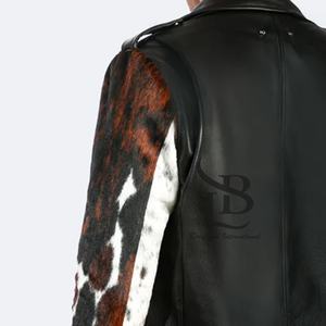 เสื้อแจ็คเก็ตหนังวัวสำหรับผู้ชายเสื้อผ้าผู้ชายสไตล์ล่าสุดสำหรับฤดูหนาว - Product Image 5