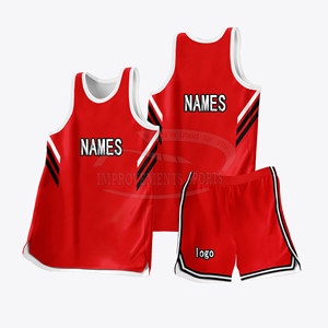 Maillots d'équipe de basket-ball à quantité minimale de commande basse personnalisés nouveau design ensemble d'uniformes de basket-ball en maille respirante - Product Image 3