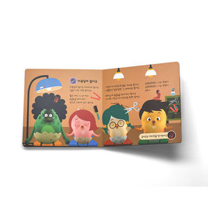 Libro Illustrato per Bambini 2027 con Copertina Rigida Stampata Digitalmente, Carta Patinata, Libro di Disegno <span class=keywords><strong>Manga</strong></span> per l'Apprendimento dei Bambini - Product Image 3