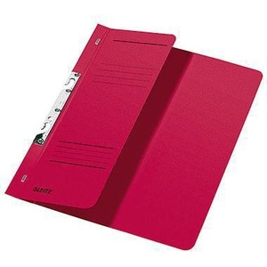 LEITZ 250g/m Recycled Red Manila Cardboard DIN <b>A4</b> Leveraged Binder File <b>Folder</b> Product - Product Image 1
