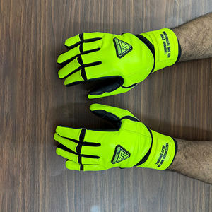 Hot Selling Best Quality Heavy Duty Soft Lightweight Original Leather Baseball Batting Gloves Customized Logo Best Batting Glove - Product Image 4