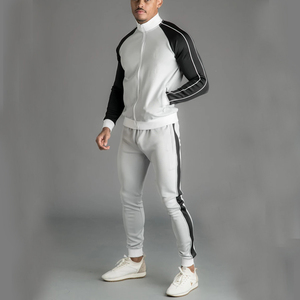 Ventes en gros de survêtements pour hommes, personnalisés, unis, antibactériens, coupe ajustée, avec cordon de serrage, ensembles de survêtements, sweats à capuche, sweats-shirts, poids lourd, 100% - Product Image 1