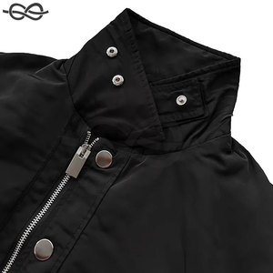 High Street Style hommes femmes décontracté laine vol veste fonctionnelle courte fermeture éclair poches coupe ample vêtements d'extérieur ODM approvisionnement - Product Image 2