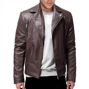 High Quality Wholesale Professional 2025 <b>Leather</b> <b>Jackets</b> / Custom Private Label Adjustable Premium Design Stand Front <b>Jackets</b> - Product Image 2