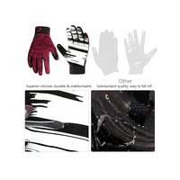 Guantes de Fútbol Americano Profesionales de Silicona con Agarre Antideslizante en la Palma, Control Completo de los Dedos, Personalizables para Jóvenes Receptores