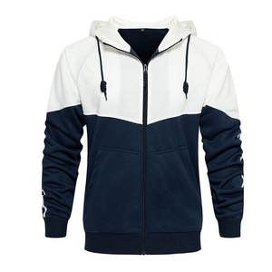 OEM New Custom Design Zipper Set 2 Pieces Printed Solid Pattern Sweat <b>Suit</b> for Men Hooded Hoodies Pants Track <b>Suits</b> Male - Product Image 3