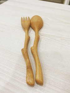 Cuchara de cubiertos de madera respetuosa con el medio ambiente para una vida sostenible - Product Image 2