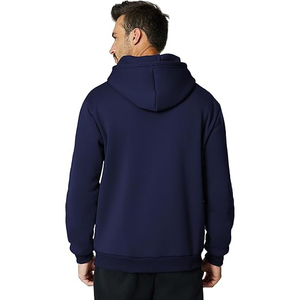 Sweatshirts à capuche zippés pour hommes, mode 2025, tendance OEM, sweatshirts personnalisés à fermeture éclair, vêtements de sport en coton décontractés, sweats à capuche en vrac - Product Image 5