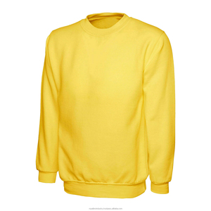 Jersey extragrande de manga larga y peso pesado para hombre con logotipo personalizado, suéter de cuello redondo, sudaderas con capucha lisas de lana gruesa para invierno - Product Image 5