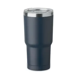 Gobelets en verre recyclé et en acier inoxydable SUM, produit de merchandising durable - Product Image 5