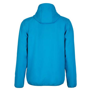 Vente en gros veste softshell d'hiver décontractée pour hommes fermeture éclair coupe-vent imperméable vêtements de travail décontractés tissu mince teint en tissu uni - Product Image 2
