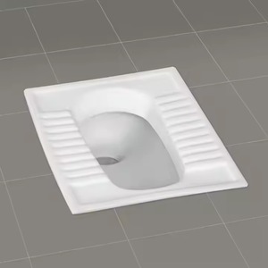 Orissa PAN ถาดนั่งยองเซรามิกสำหรับห้องน้ำที่ทันสมัย - Product Image 5