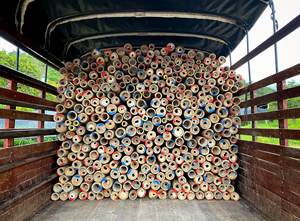 Vente en gros de poteaux en bambou pour la construction et la décoration Poteau en bambou solide et naturel du Vietnam de haute qualité à des prix abordables - Product Image 4