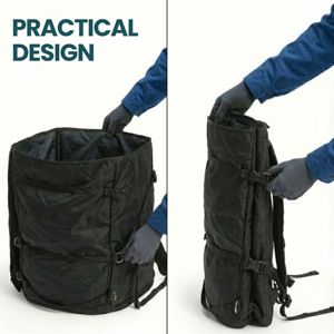 Zaino per Consegna Pacchi di Grande Capacità - Zaino Logistico Regolabile Resistente all'Acqua - Product Image 5