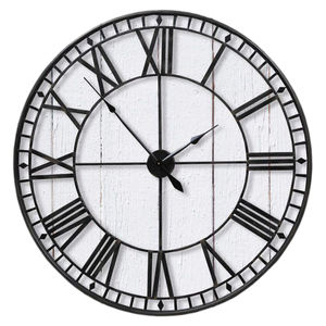 Reloj de Pared de Diseño Interior con Marco Metálico y Diseño Numérico para Decoración de Interiores de Hogar, Oficina, Villa y Restaurante - Product Image 2