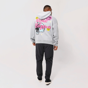 Nouvelle Collection Hiver Unisexe Sweats à Capuche 100% Coton Polaire Surdimensionné Bouffée Imprimé Personnalisé 3D Brodé Hommes Femmes Hiver - Product Image 4