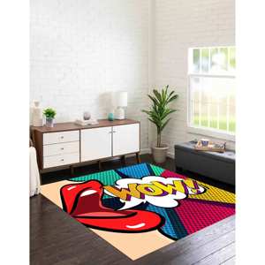 Tapis imprimé graffiti urbain : moderne, antidérapant, décoration d'intérieur idéale pour un cadeau, tapis doux non tissé - Product Image 2