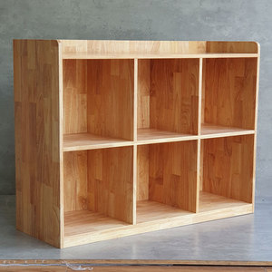 KGS005 Scandinavian Design Modern School Furniture Kindergarten Cabinet with <b>6</b> <b>Drawers</b> Natural Rubber Wood Trim for Living Room - Product Image 3