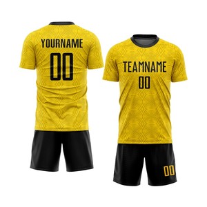 Uniforme de Fútbol Personalizado con Sublimación, Mangas Cortas, 100% Poliéster, Servicio de Personalización de Tallas y Clasificación - Product Image 5