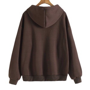 Nouveaux hommes sur mesure de haute qualité vierge plaine 100% à manches longues fermeture éclair sweats à capuche Premium Simple décontracté poches pour hommes - Product Image 2