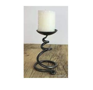 Portavelas de alambre de Metal dorado personalizado, soporte decorativo para luz de té para decoración del hogar, decoraciones de mesa, centro de mesa de alto estándar - Product Image 4