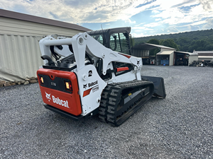 Chargeuse compacte Bobcat T770 d'occasion en stock, chargeuse compacte Bobcat T770 de 4 tonnes sur chenilles en caoutchouc pour le défrichement des terres agricoles - Product Image 4