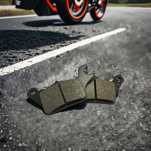 Pastilla de Freno FA691 Sin Asbesto para Motocicleta, Repuesto para <span class=keywords><strong>HONDA</strong></span> Super <span class=keywords><strong>Cub</strong></span> ABS CT125 KAWASAKI Z125 <span class=keywords><strong>PRO</strong></span> NGBBP XRM125/HERO HUNKNGBBP - Product Image 5