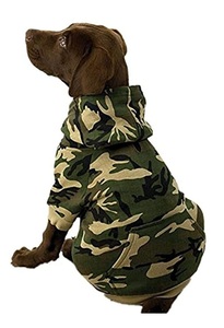 Vente en gros : Sweat à capuche classique simple en toile pour chiens, couleur violette, avec trou, doux, épais, respirant, tenue d'hiver pour chiens - Product Image 2
