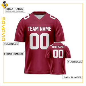 SAMAVIA Customizable Performance-Driven <b>Soccer</b> Wear Industry Club Football Jersey with Custom Design & Logo - Product Image 3