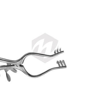 Retractor WULLSTEIN Sharp 130 mm Retractor automático Retractor Abdominal Retractor Acero inoxidable Instrumentos médicos Mayoristas a granel - Product Image 6