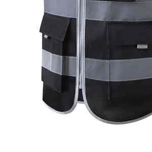 Gilet de sécurité routière haute visibilité, taille standard, meilleure qualité, imperméable, pour hommes. - Product Image 3