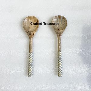 Couverts de cuisine en bois et en os pour dessus de table Couverts de cuisine en vrac Ion Designer Cuillère de table du désert - Product Image 2