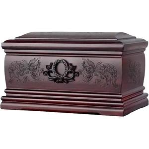 Urnas de cremación conmemorativas funerarias para cenizas humanas Caja de urnas decorativas y urna de entierro de ataúd para adultos - Product Image 6
