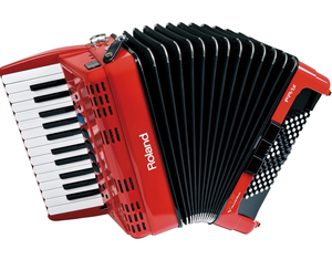 NOUVEAU ACCORDÉON NUMÉRIQUE V-Accordion FR1X ORIGINAL ROUGE - Product Image 1