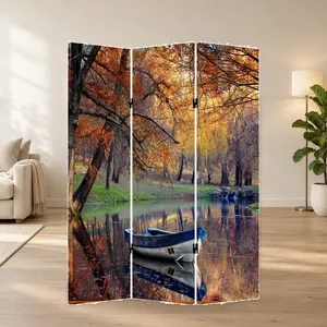 Pantalla Plegable de Lona de Doble Cara para Barco en el Lago - Product Image 1