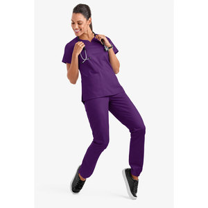 Polyester Spandex Matériel Personnel Féminin Hôpital Médical Vêtements De Travail Scrubs Uniformes Costumes - Product Image 4
