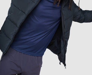 เสื้อแจ็คเก็ตพัฟเฟอร์แบบมีฮู้ดสำหรับฤดูหนาว ผลิตตามสั่ง ขายส่ง บริการ OEM คุณภาพพรีเมียม กันน้ำ กันลม ระบายอากาศได้ดี - Product Image 2