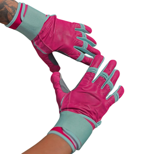 Long Cuff Baseball <b>Batting</b> Gloves for Adults and Youth With Stretchable Strap Cuff and Breathable Design - Product Image 4